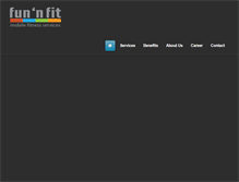 Tablet Screenshot of funnfitmobilefitness.com